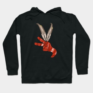 Peace Feathers Hoodie